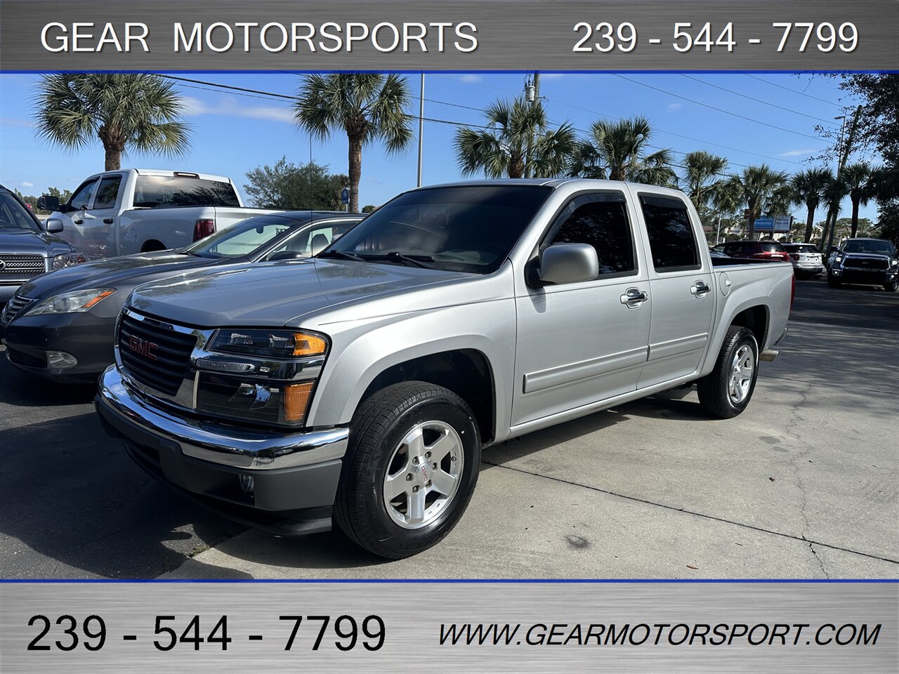 2011 GMC Canyon SLE 3.7L I6 CREW CAB RWD   - Photo 12 - Estero, FL 33928