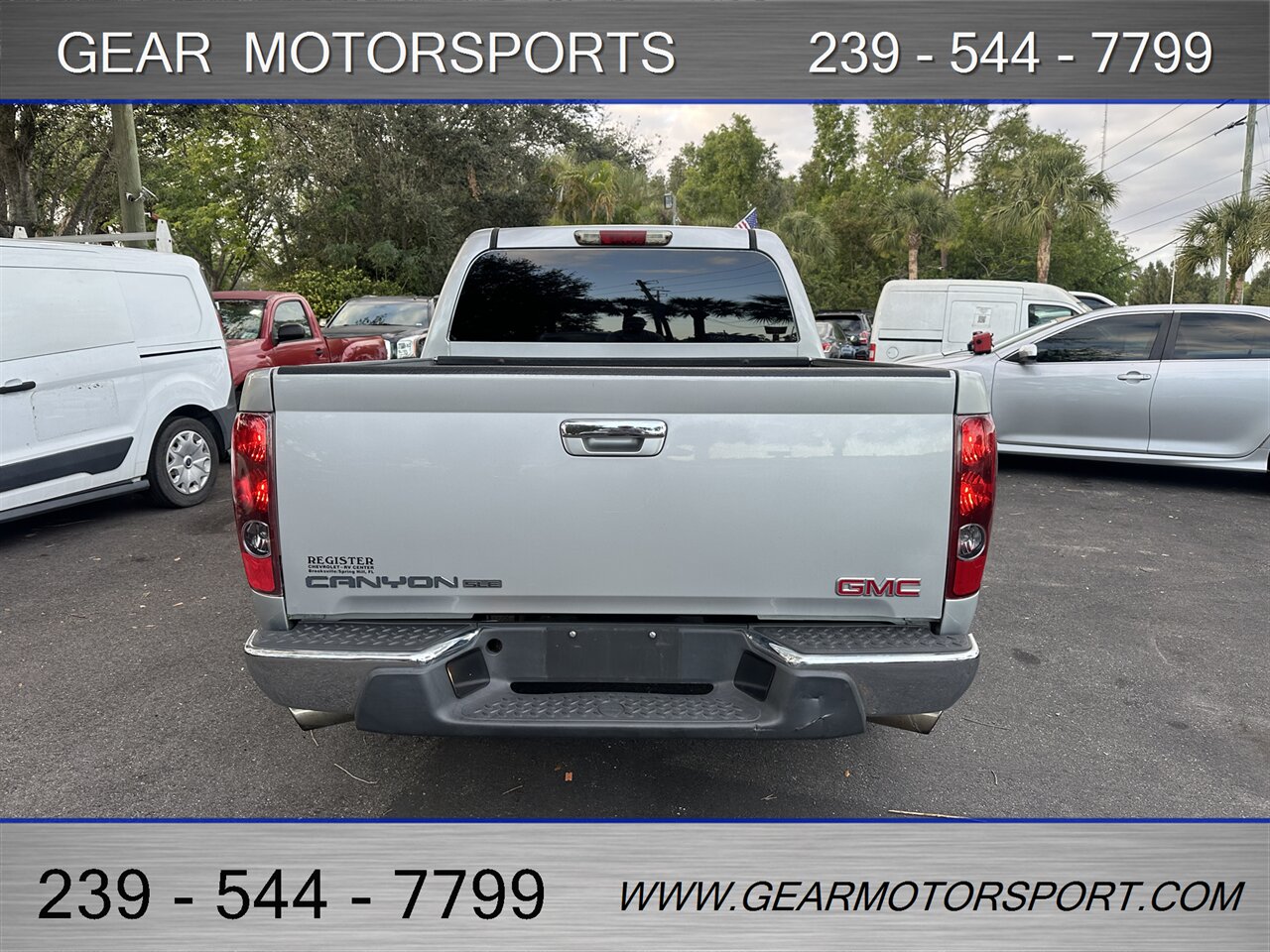 2011 GMC Canyon SLE 3.7L I6 CREW CAB RWD   - Photo 4 - Estero, FL 33928