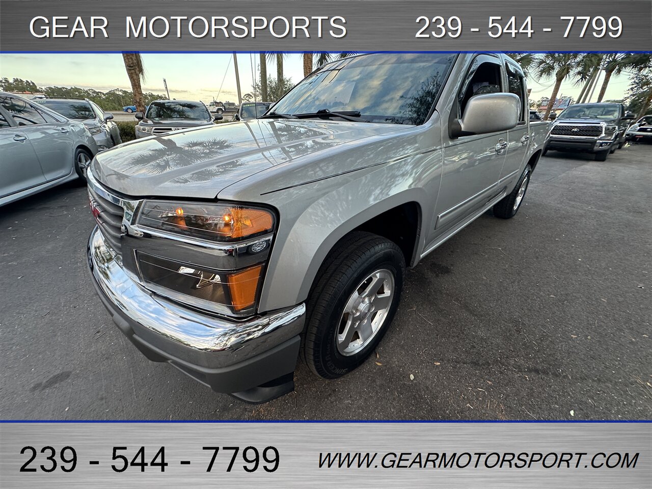 2011 GMC Canyon SLE 3.7L I6 CREW CAB RWD   - Photo 6 - Estero, FL 33928