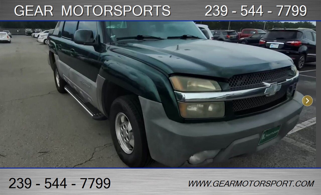 2002 Chevrolet Avalanche 1500   - Photo 1 - Estero, FL 33928