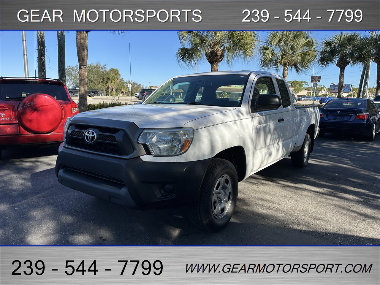 2015 Toyota Tacoma 2.7L LONG BED Extended CAB   - Photo 7 - Estero, FL 33928