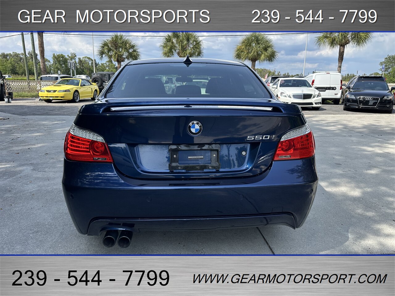 2009 BMW 550i MSPORT RARE 6-SPEED - Photo 4 - Estero, FL 33928