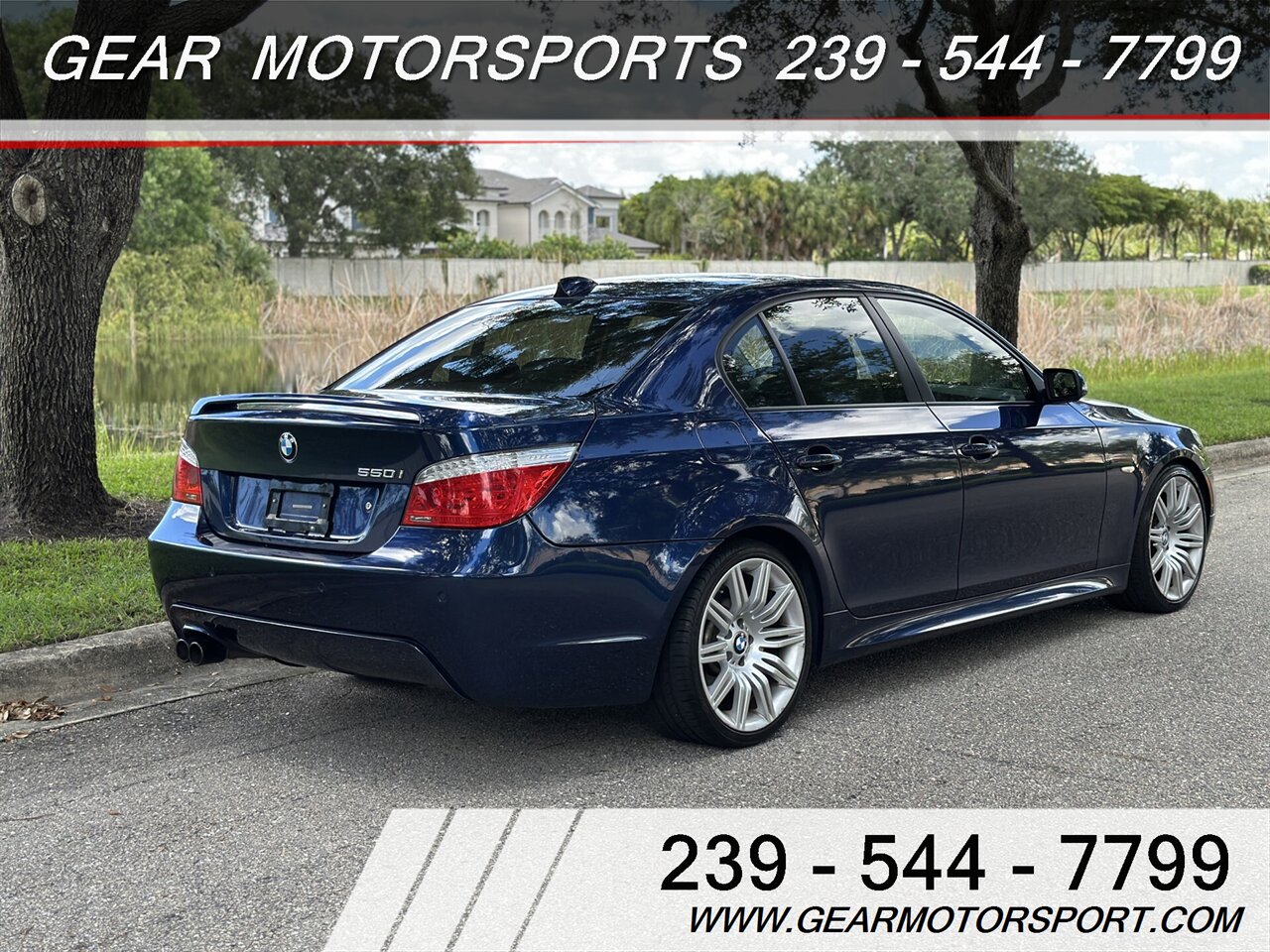 2009 BMW 550i MSPORT RARE 6-SPEED - Photo 3 - Estero, FL 33928