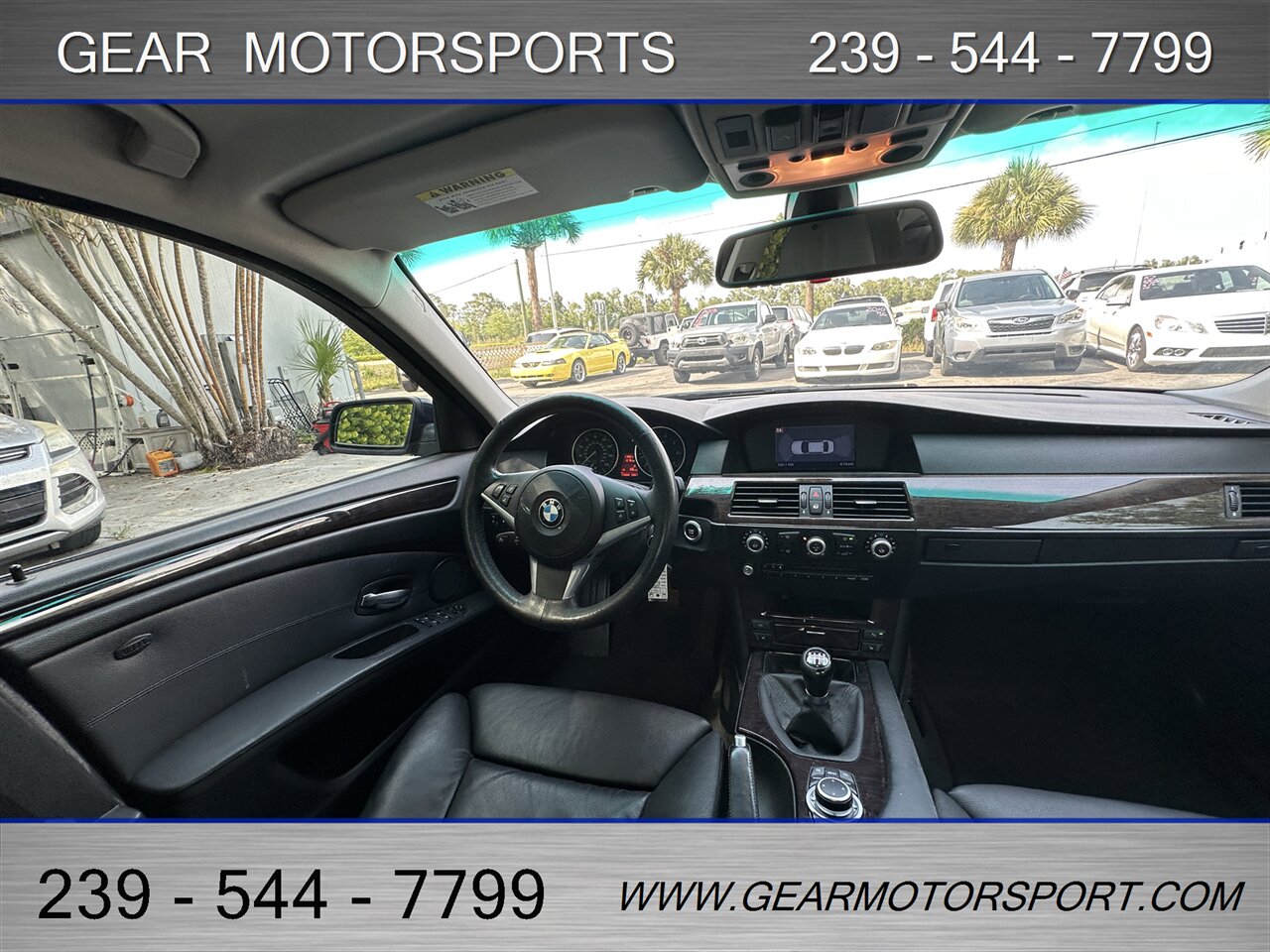 2009 BMW 550i MSPORT RARE 6-SPEED - Photo 13 - Estero, FL 33928