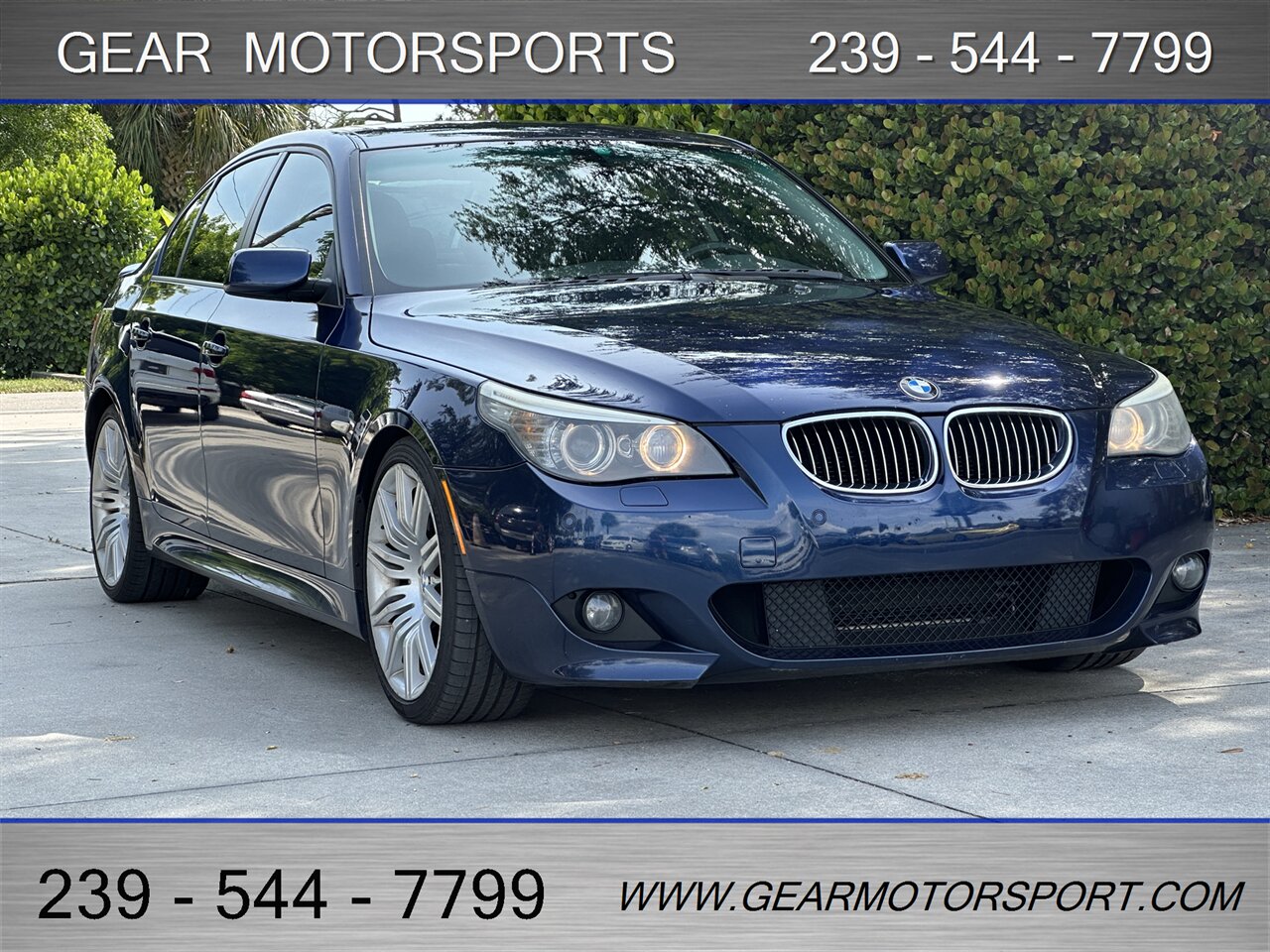 2009 BMW 550i MSPORT RARE 6-SPEED - Photo 9 - Estero, FL 33928
