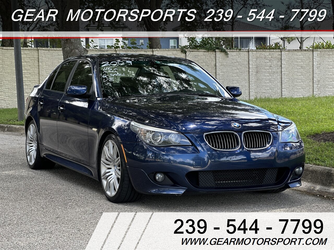 2009 BMW 550i MSPORT RARE 6-SPEED   - Photo 1 - Estero, FL 33928