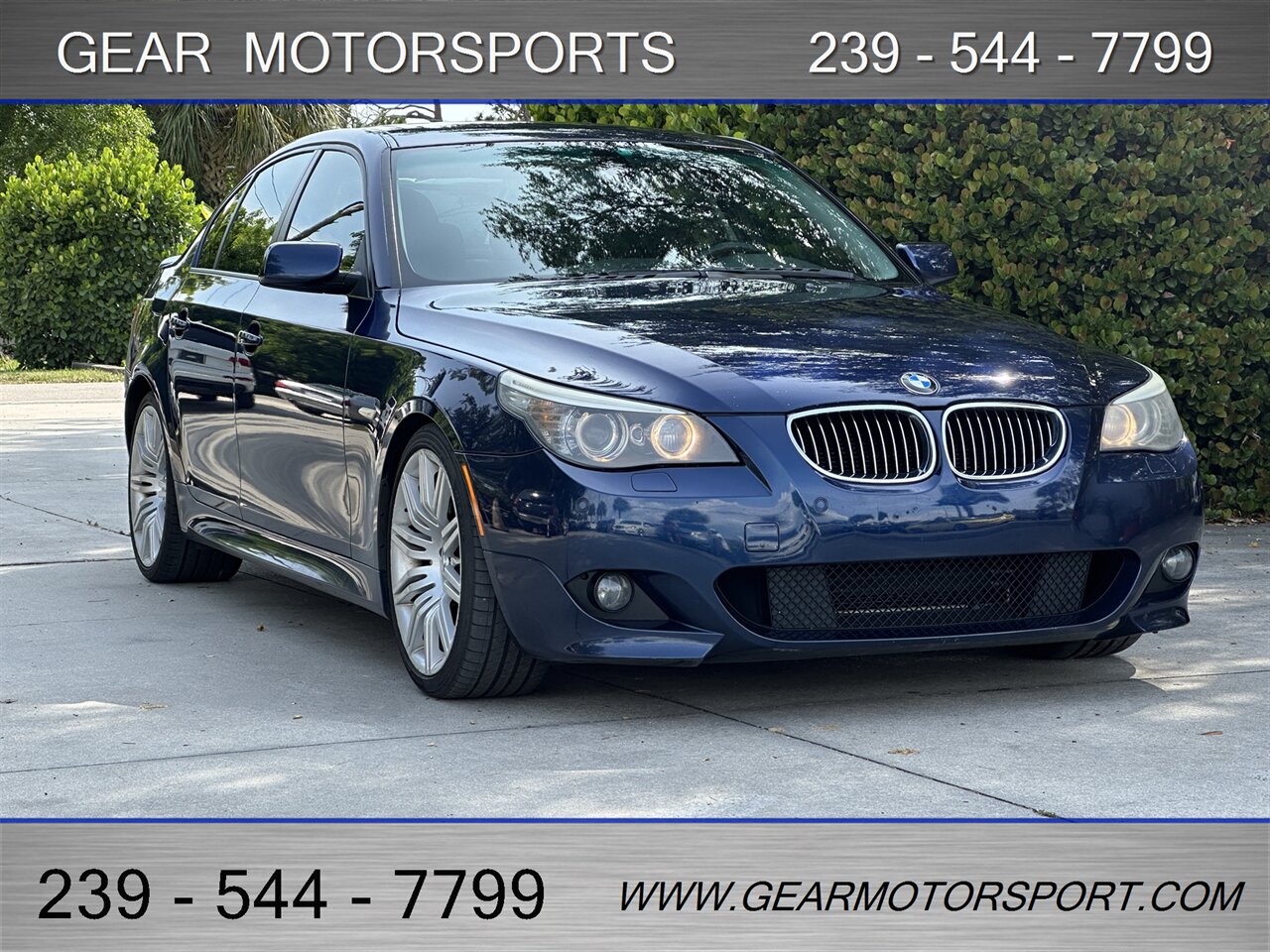2009 BMW 550i MSPORT RARE 6-SPEED   - Photo 1 - Estero, FL 33928