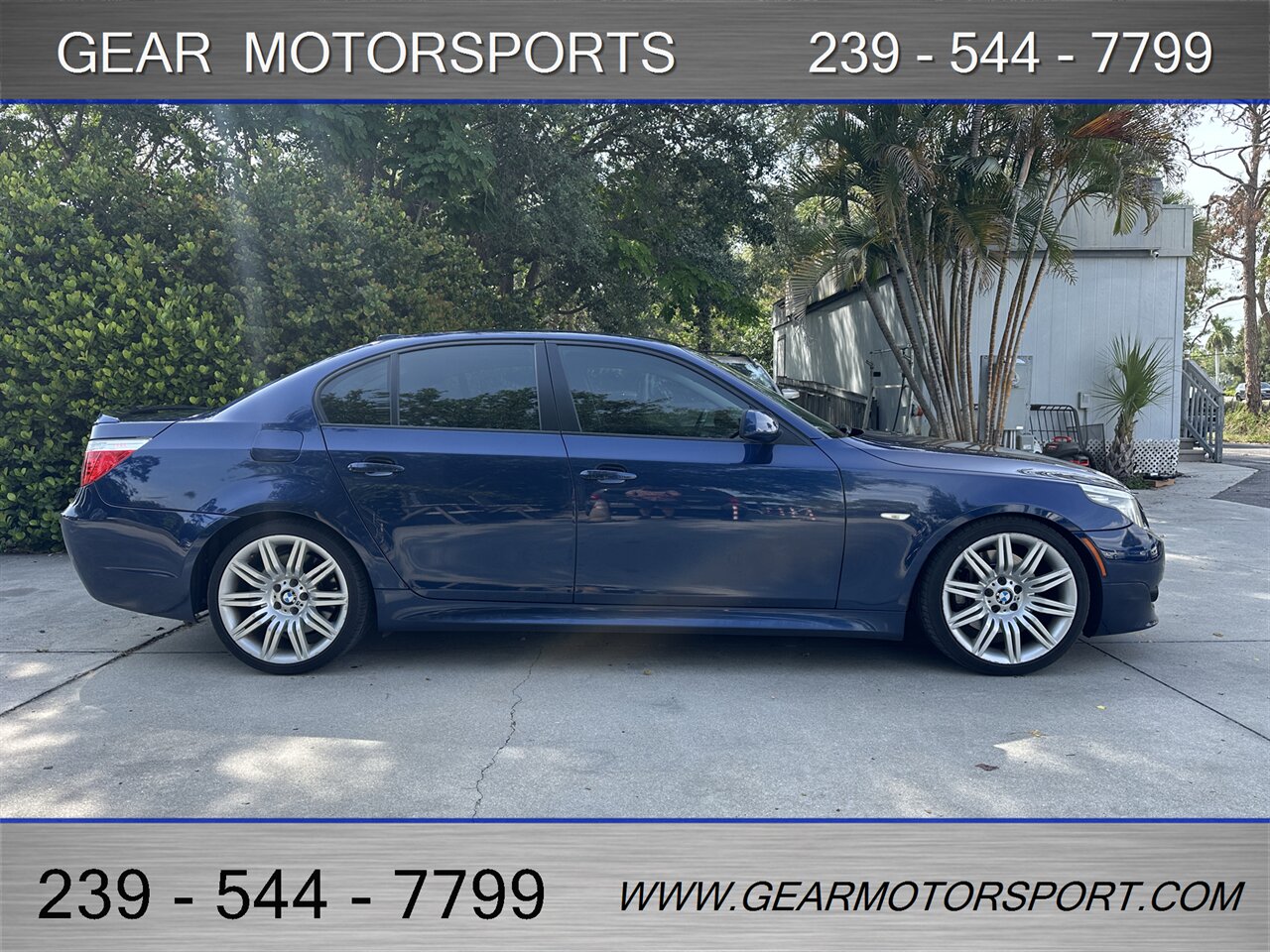 2009 BMW 550i MSPORT RARE 6-SPEED - Photo 2 - Estero, FL 33928