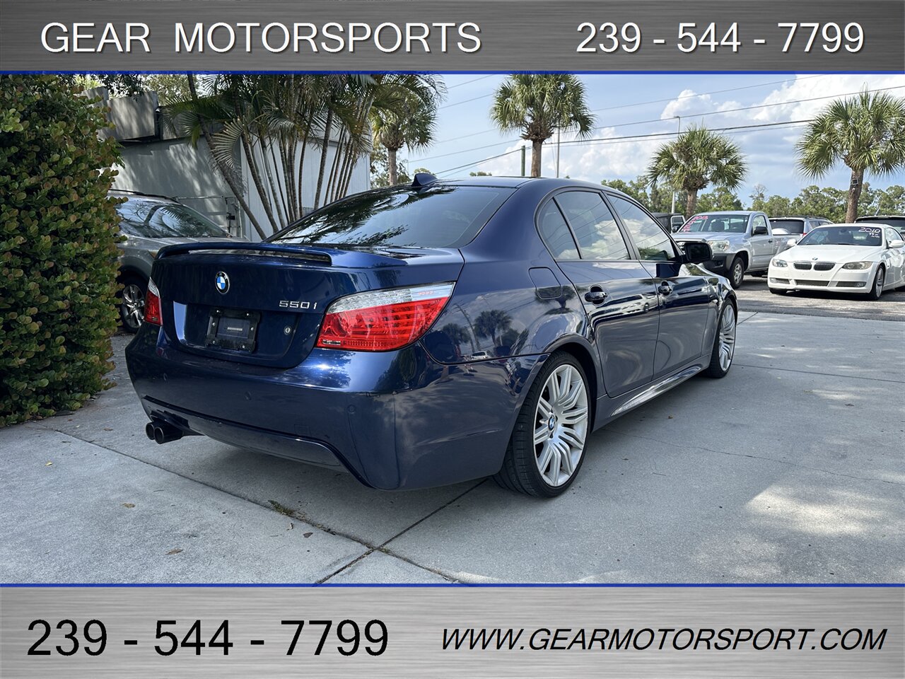 2009 BMW 550i MSPORT RARE 6-SPEED - Photo 3 - Estero, FL 33928