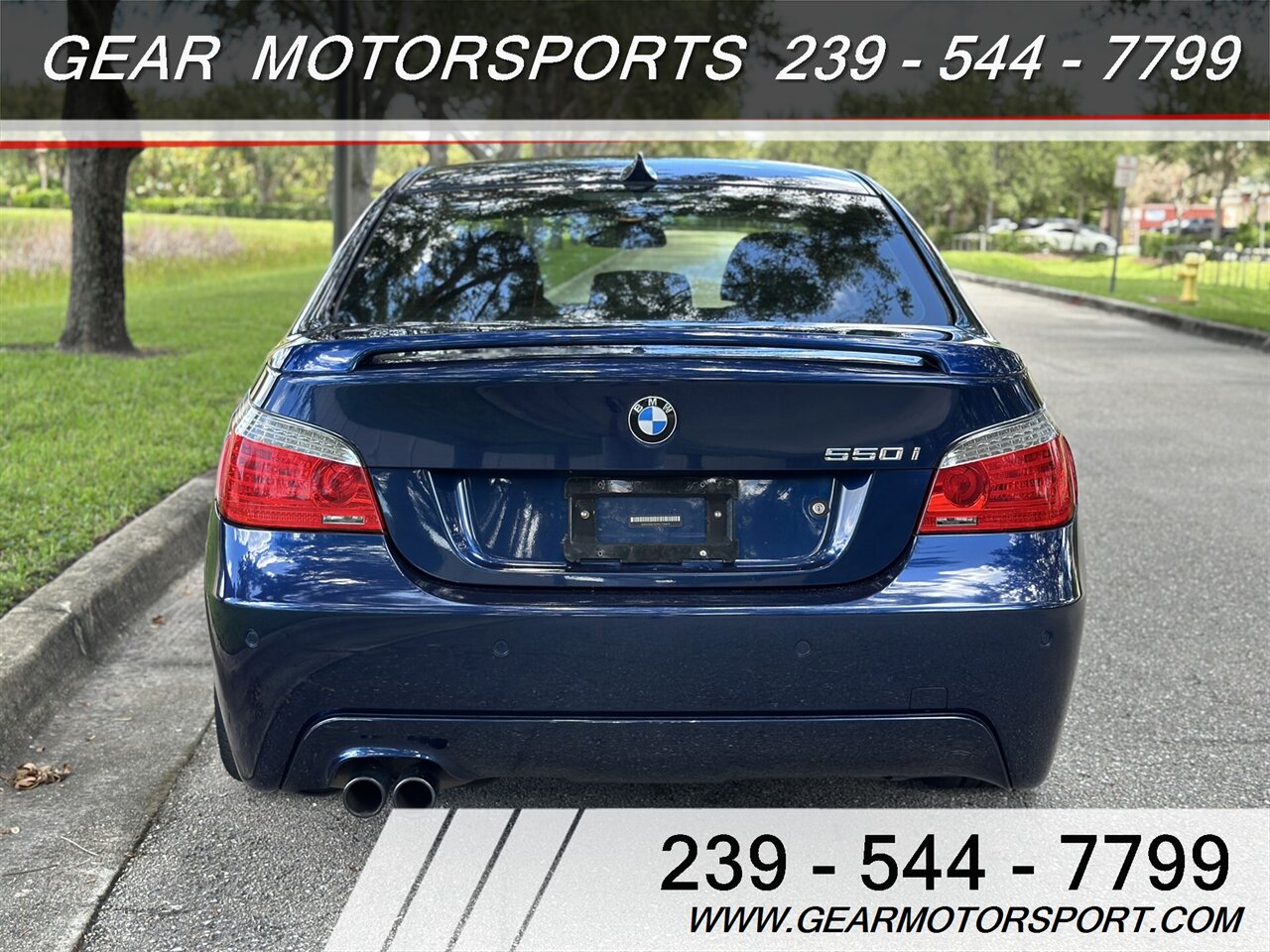 2009 BMW 550i MSPORT RARE 6-SPEED - Photo 4 - Estero, FL 33928