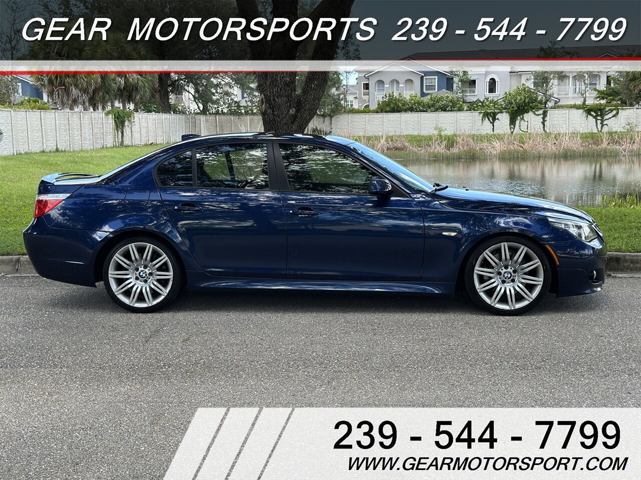 2009 BMW 550i MSPORT RARE 6-SPEED - Photo 2 - Estero, FL 33928