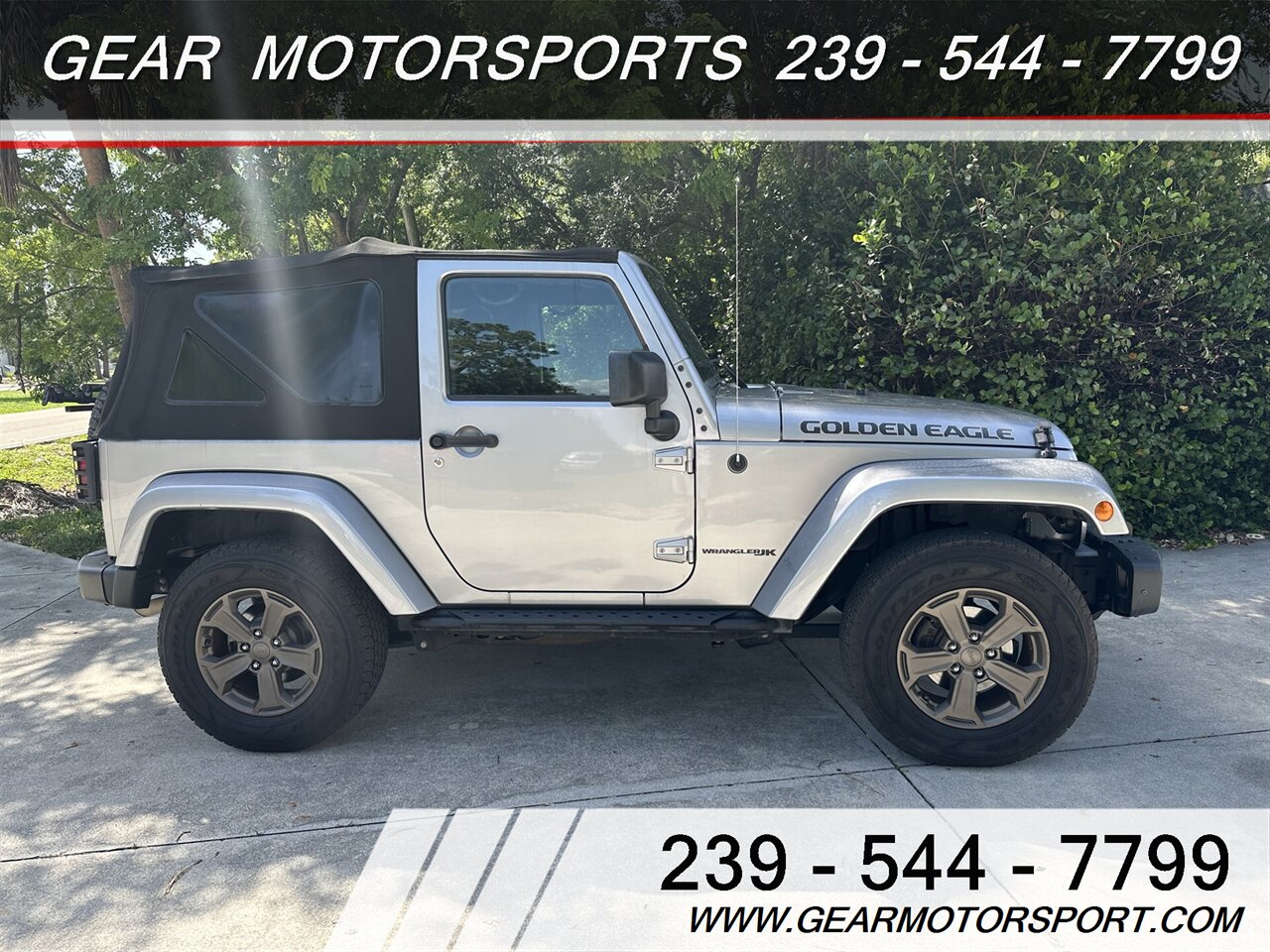 2018 Jeep Wrangler JK Golden Eagle 4WD 3.6L V6 - Photo 2 - Estero, FL 33928