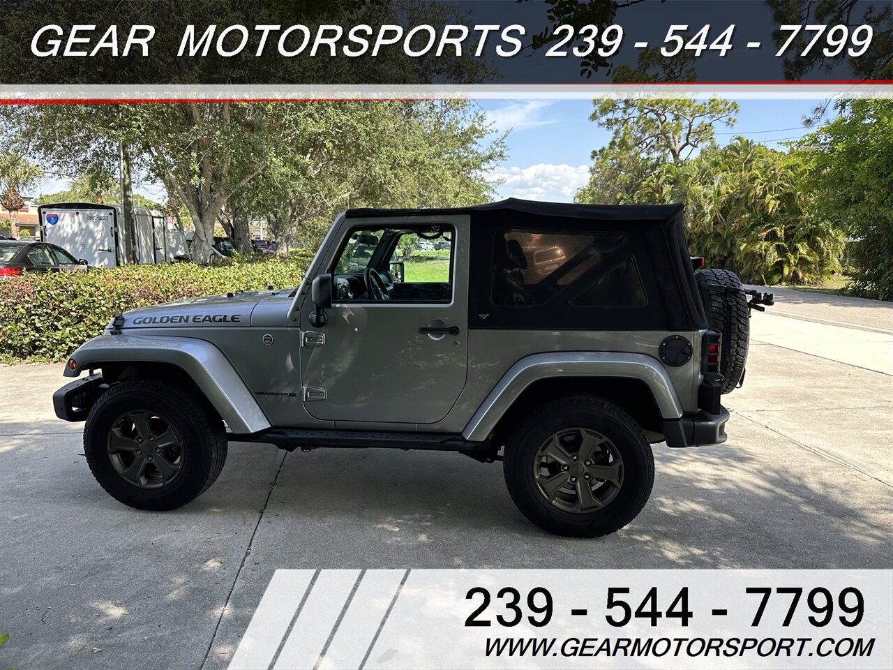 2018 Jeep Wrangler JK Golden Eagle 4WD 3.6L V6 - Photo 7 - Estero, FL 33928