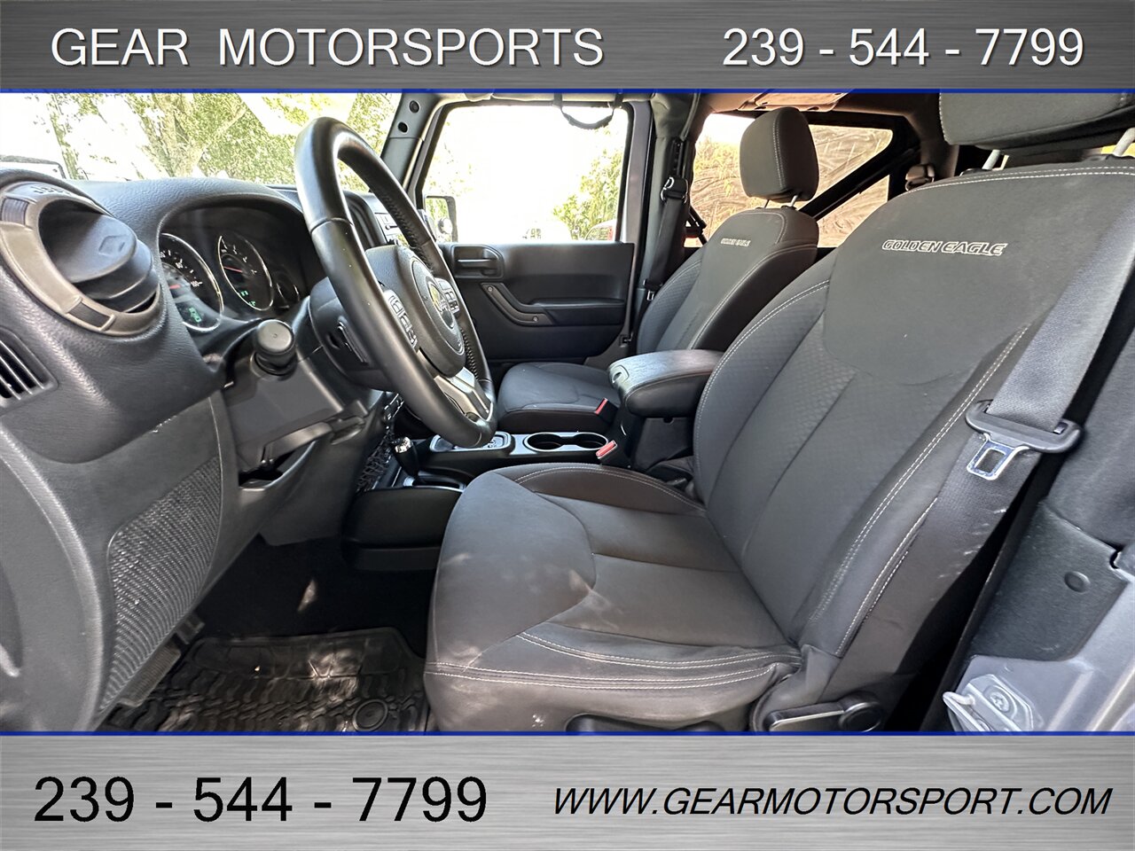 2018 Jeep Wrangler JK Golden Eagle 4WD 3.6L V6   - Photo 11 - Estero, FL 33928