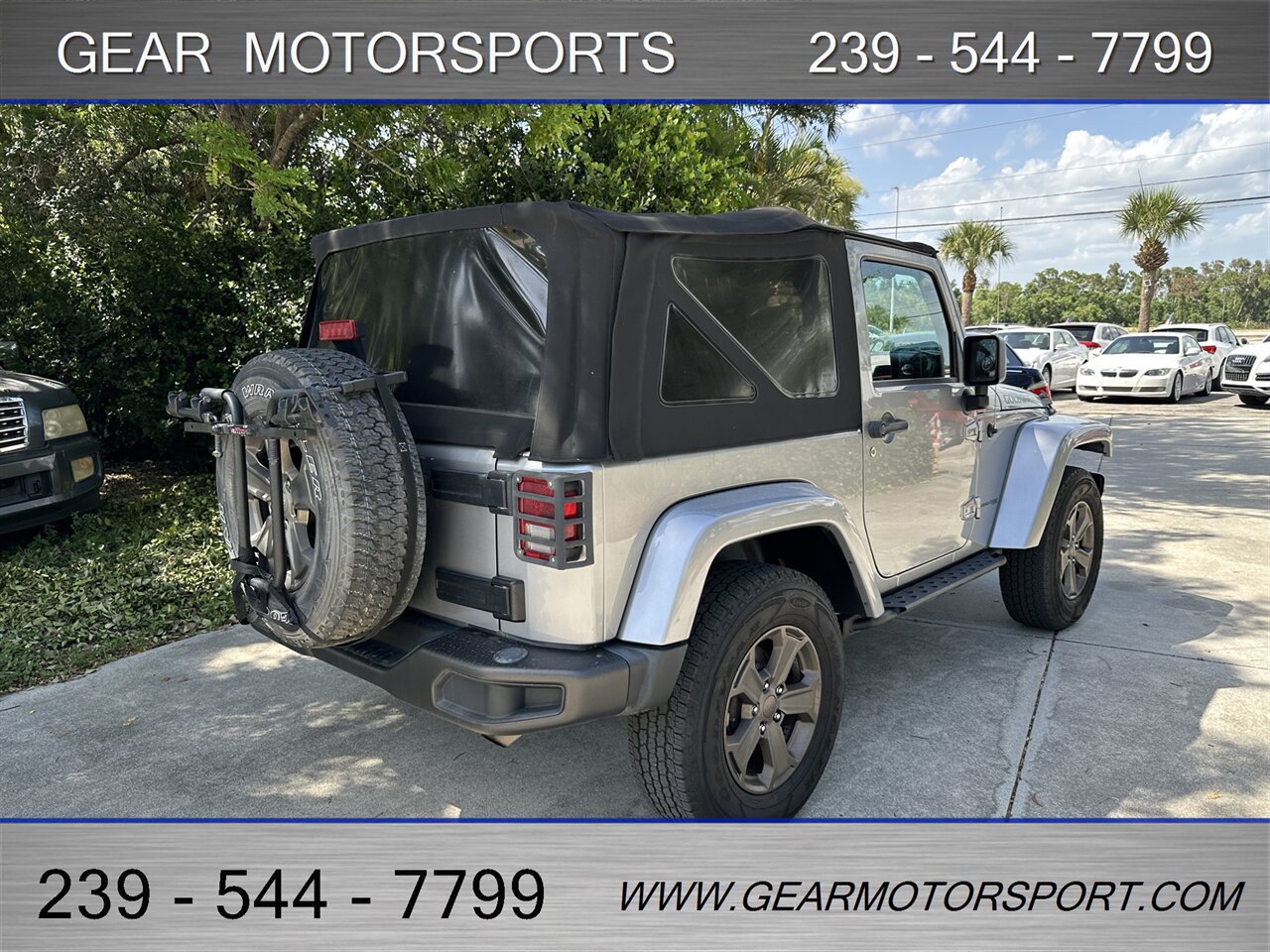 2018 Jeep Wrangler JK Golden Eagle 4WD 3.6L V6   - Photo 3 - Estero, FL 33928