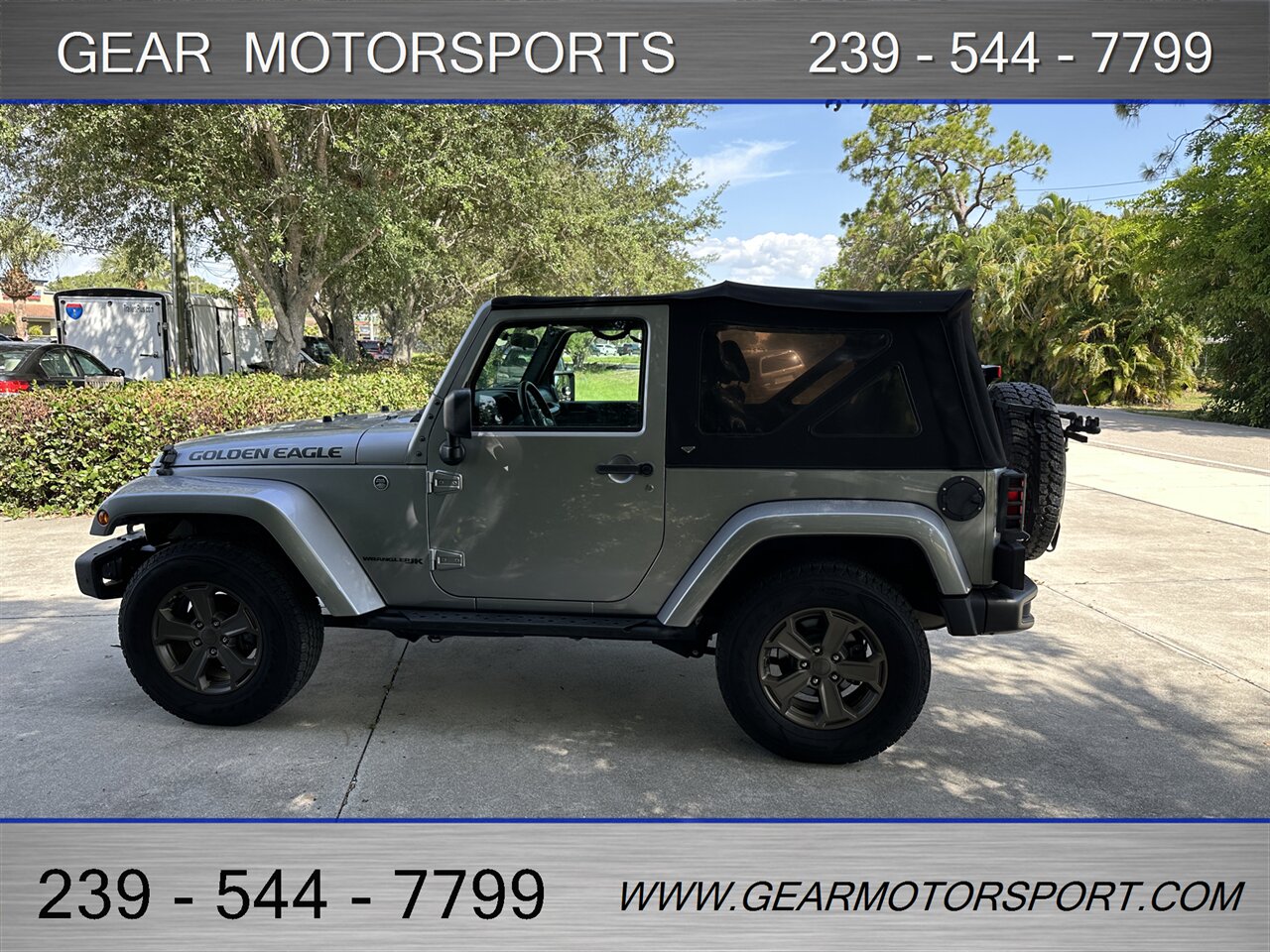 2018 Jeep Wrangler JK Golden Eagle 4WD 3.6L V6   - Photo 7 - Estero, FL 33928