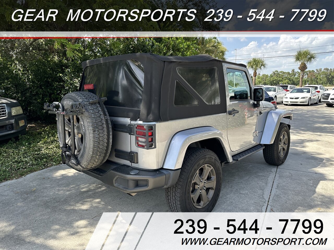 2018 Jeep Wrangler JK Golden Eagle 4WD 3.6L V6 - Photo 3 - Estero, FL 33928