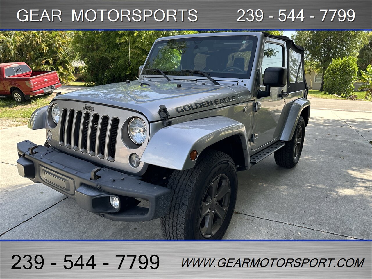 2018 Jeep Wrangler JK Golden Eagle 4WD 3.6L V6   - Photo 8 - Estero, FL 33928