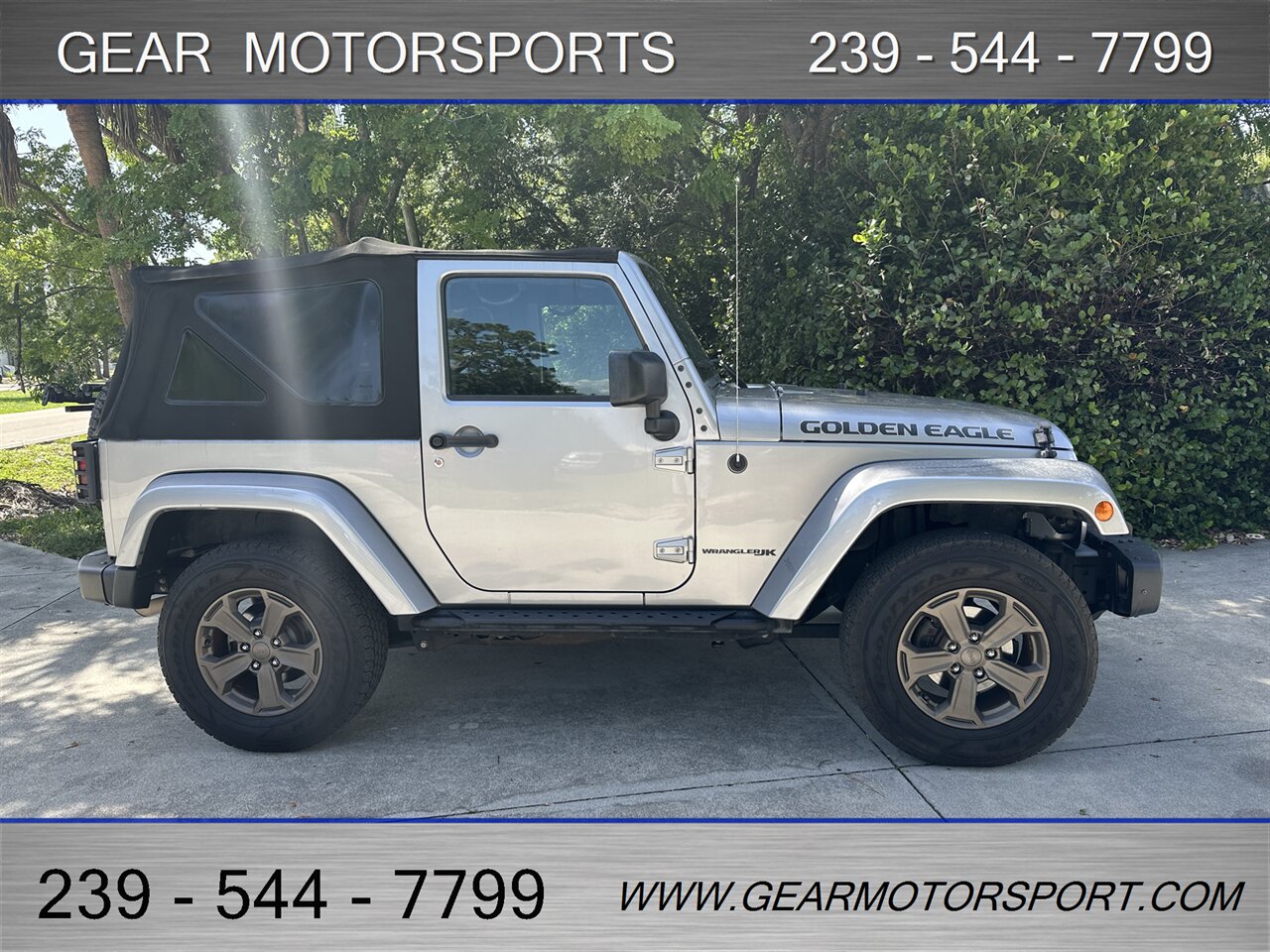 2018 Jeep Wrangler JK Golden Eagle 4WD 3.6L V6   - Photo 2 - Estero, FL 33928
