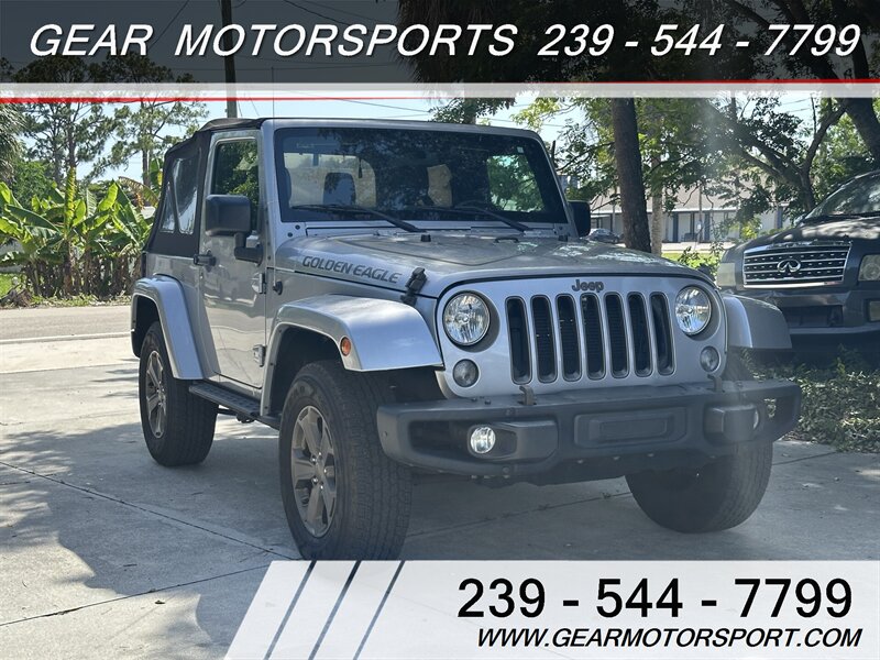 2018 Jeep Wrangler JK Golden Eagle 4WD 3.6L V6  