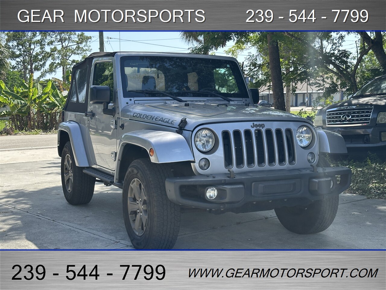 2018 Jeep Wrangler JK Golden Eagle 4WD 3.6L V6   - Photo 1 - Estero, FL 33928