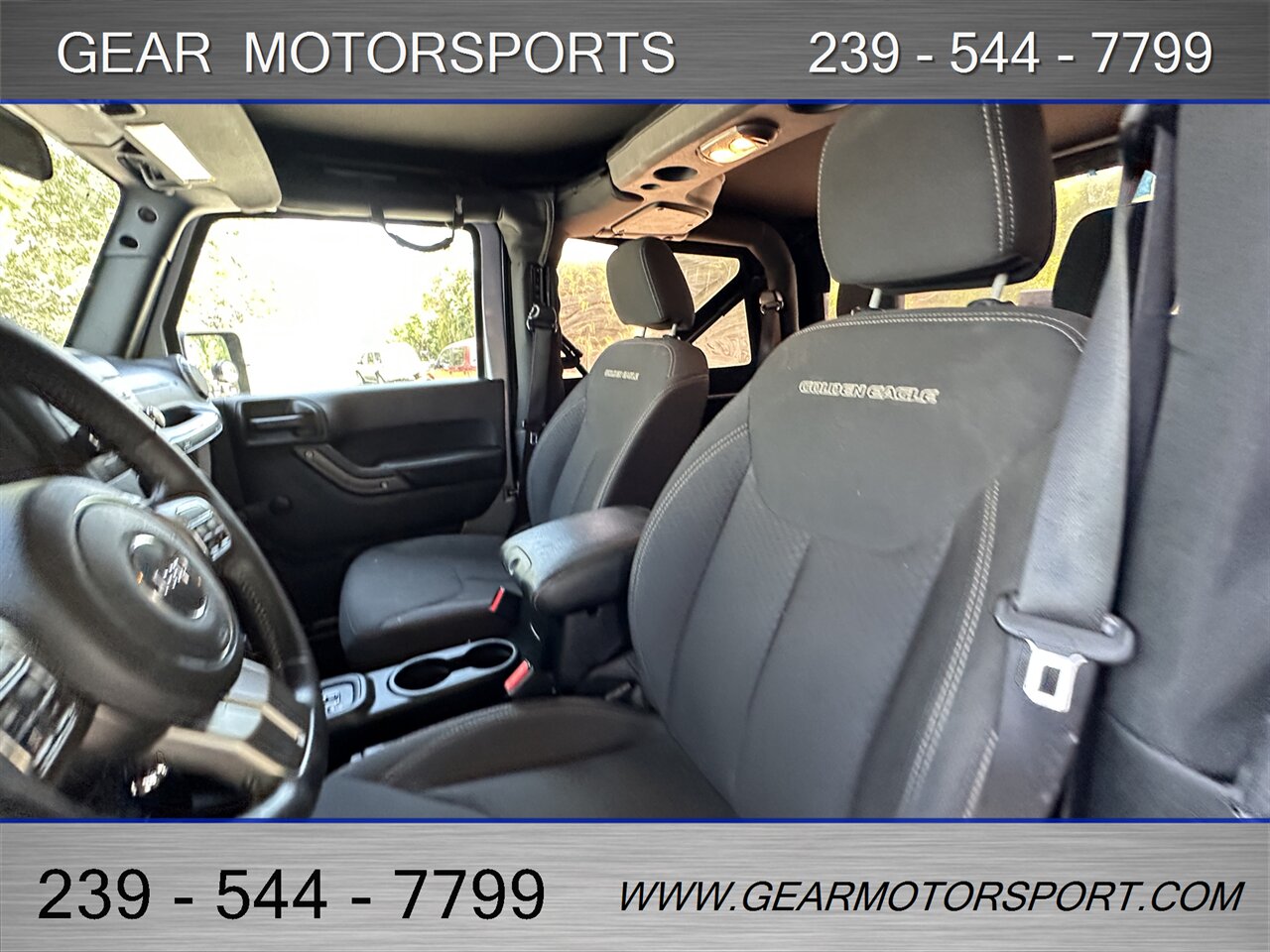 2018 Jeep Wrangler JK Golden Eagle 4WD 3.6L V6   - Photo 13 - Estero, FL 33928