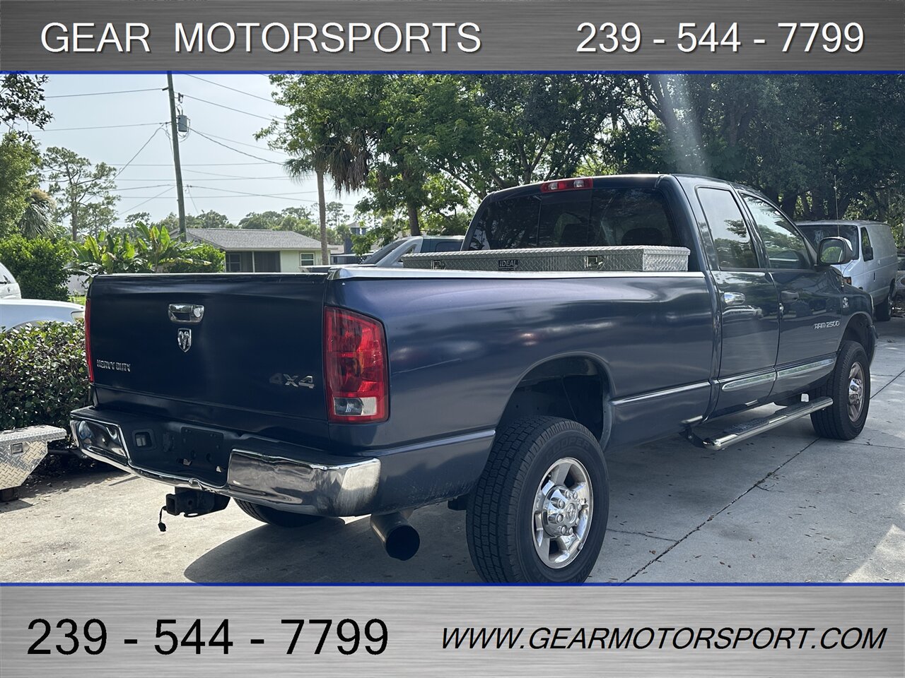 2006 Dodge Ram 2500 Laramie CREW CAB 4WD 4WD 5.9L CUMMINS - Photo 2 - Estero, FL 33928