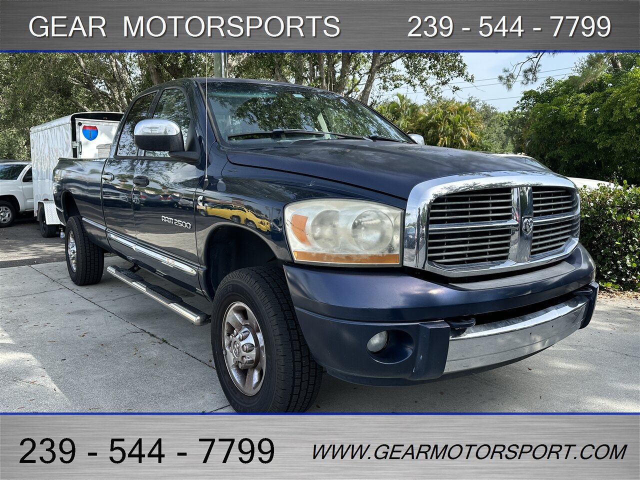 2006 Dodge Ram 2500 Laramie CREW CAB 4WD 4WD 5.9L CUMMINS - Photo 4 - Estero, FL 33928