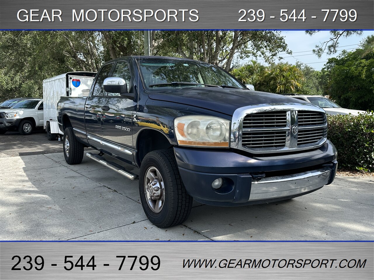 2006 Dodge Ram 2500 Laramie CREW CAB 4WD 4WD 5.9L CUMMINS - Photo 1 - Estero, FL 33928