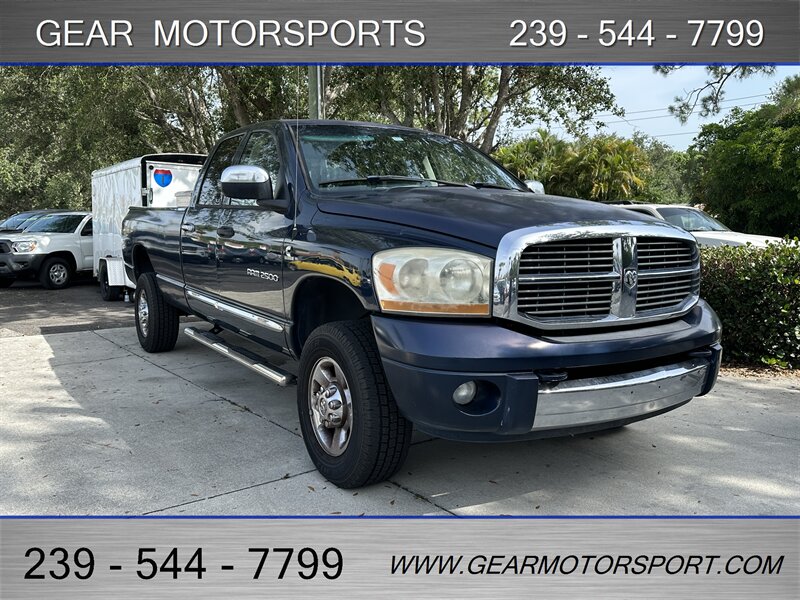 2006 Dodge Ram 2500 Laramie CREW CAB 4WD  4WD 5.9L CUMMINS
