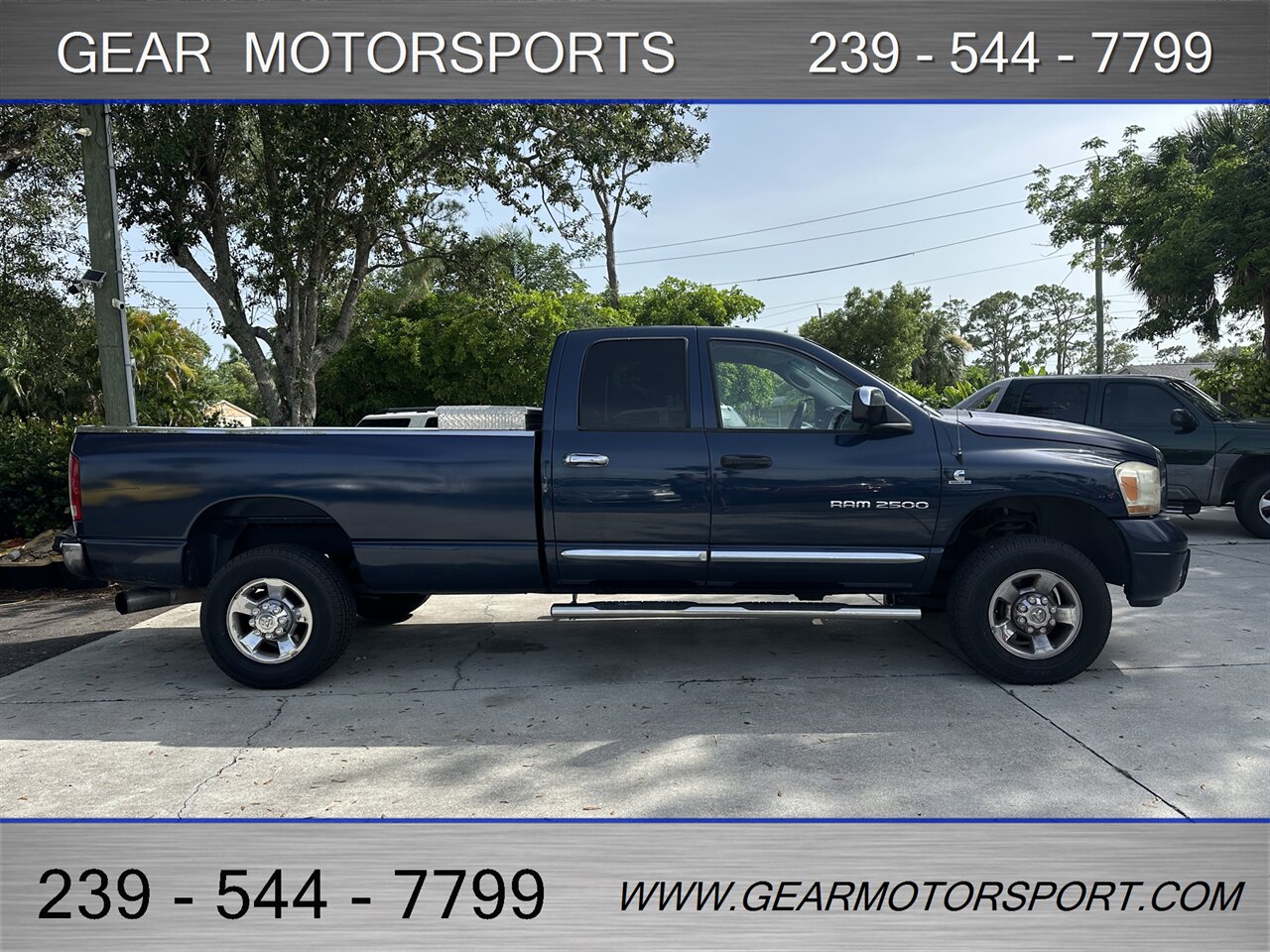 2006 Dodge Ram 2500 Laramie CREW CAB 4WD 4WD 5.9L CUMMINS - Photo 3 - Estero, FL 33928