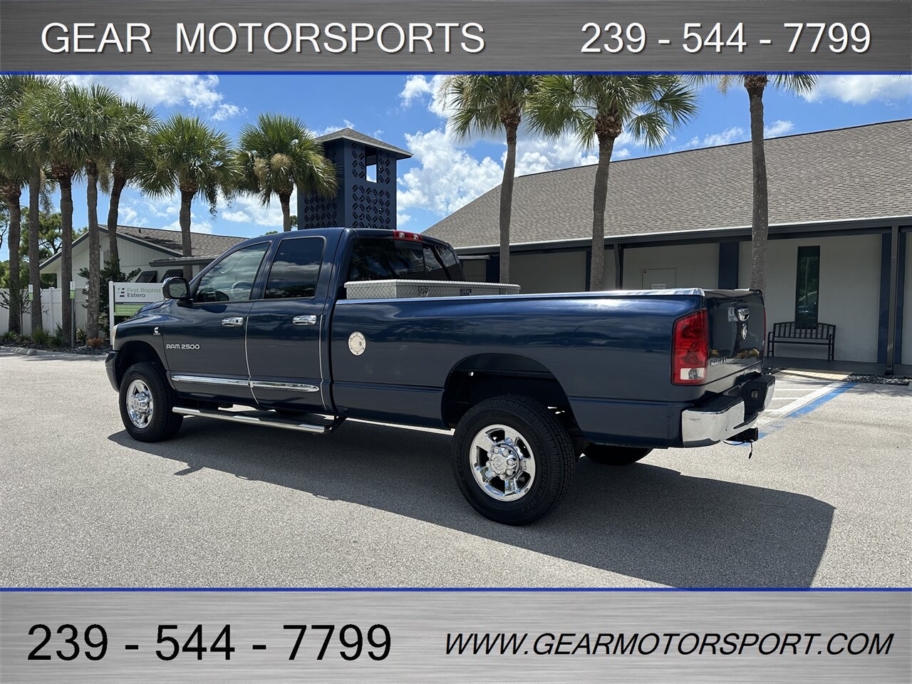 2006 Dodge Ram 2500 Laramie 4WD 5.9L CUMMINS Diesel   - Photo 3 - Estero, FL 33928