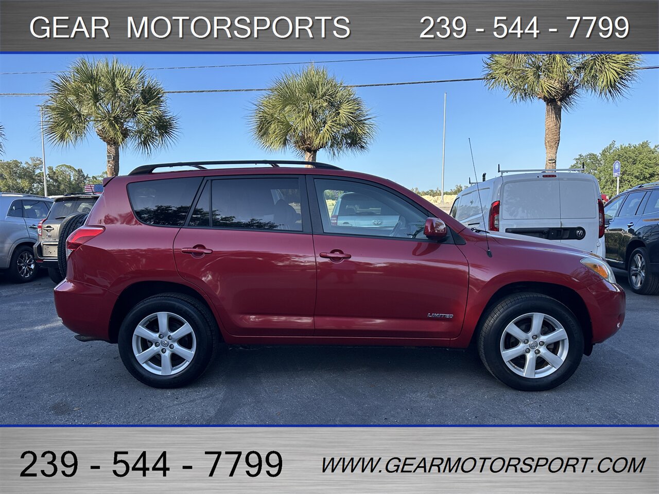 2007 Toyota RAV4 Limited 4WD 2.4L 4Cyl   - Photo 2 - Estero, FL 33928