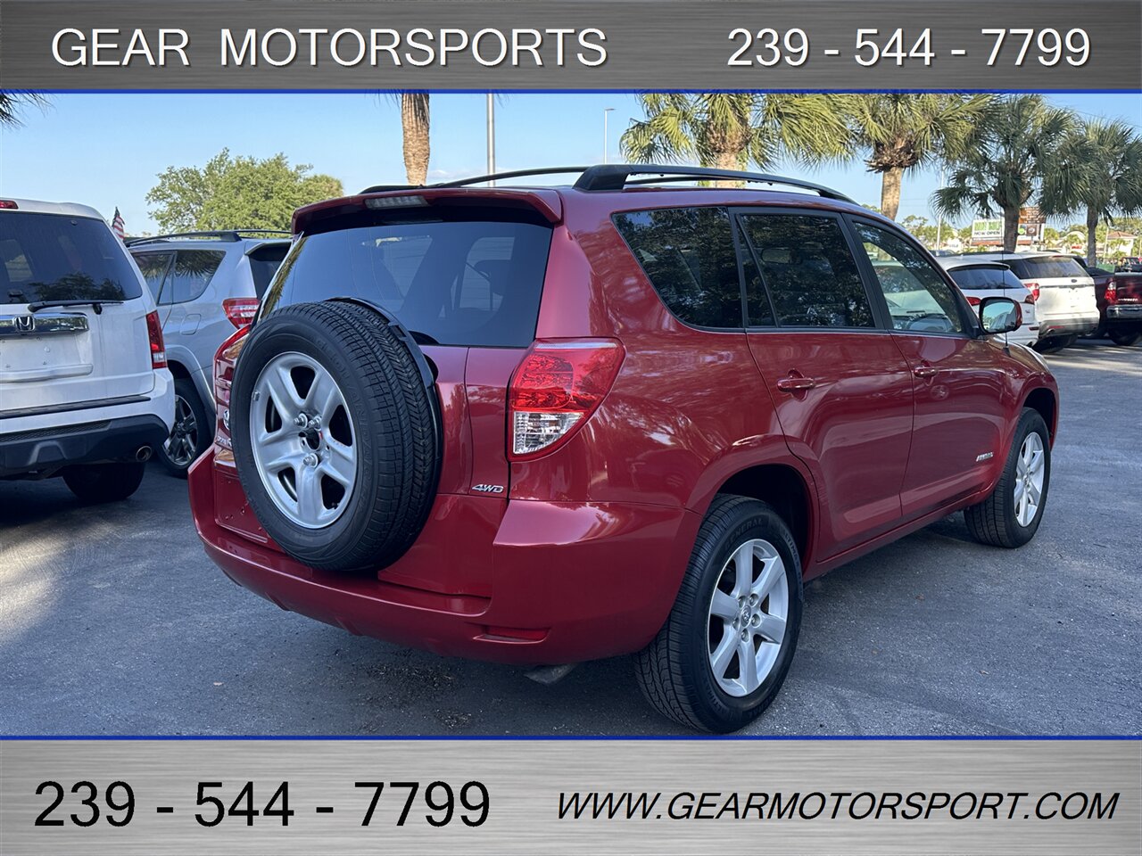 2007 Toyota RAV4 Limited 4WD 2.4L 4Cyl   - Photo 9 - Estero, FL 33928