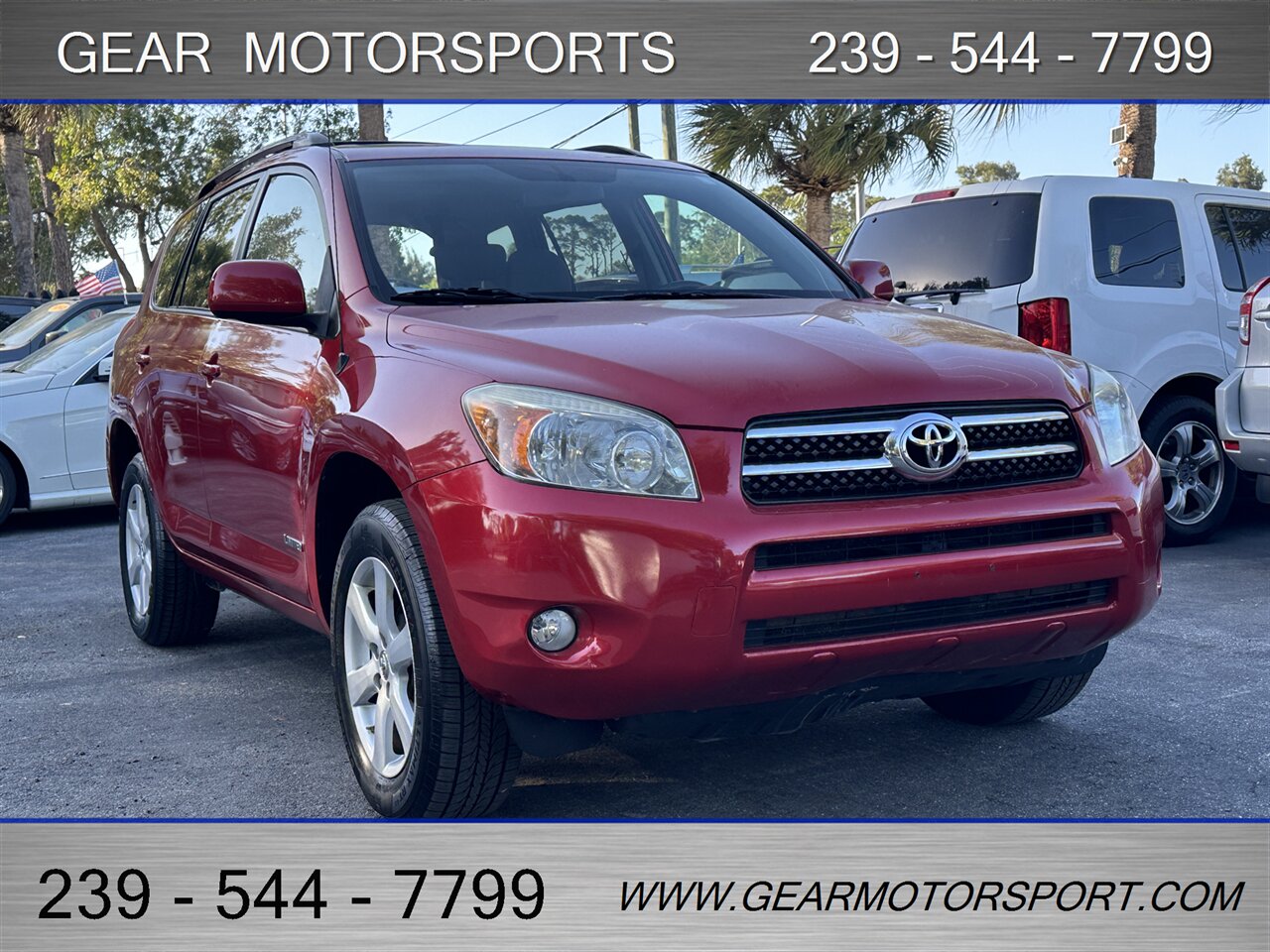 2007 Toyota RAV4 Limited 4WD 2.4L 4Cyl   - Photo 1 - Estero, FL 33928