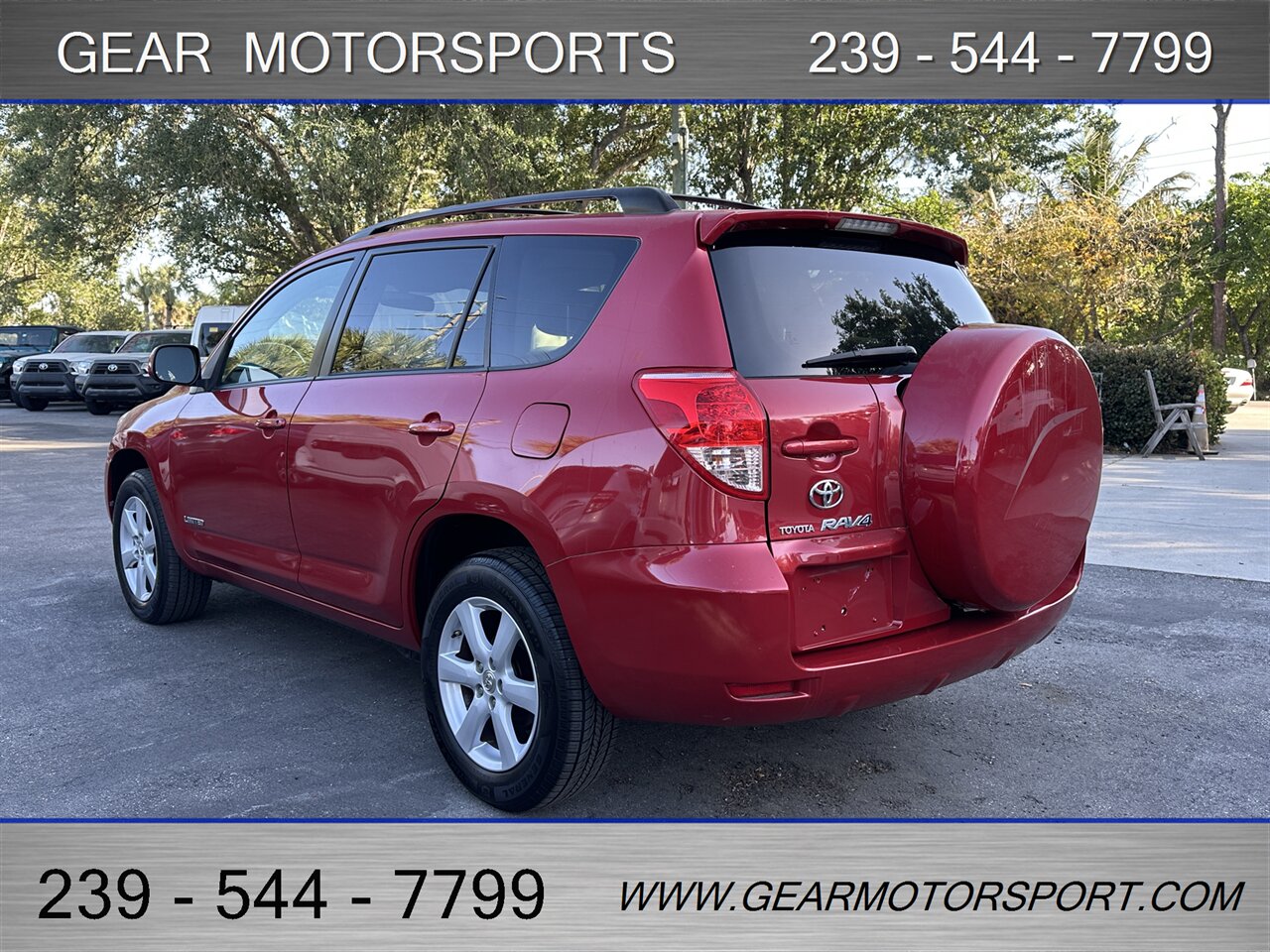2007 Toyota RAV4 Limited 4WD 2.4L 4Cyl   - Photo 4 - Estero, FL 33928