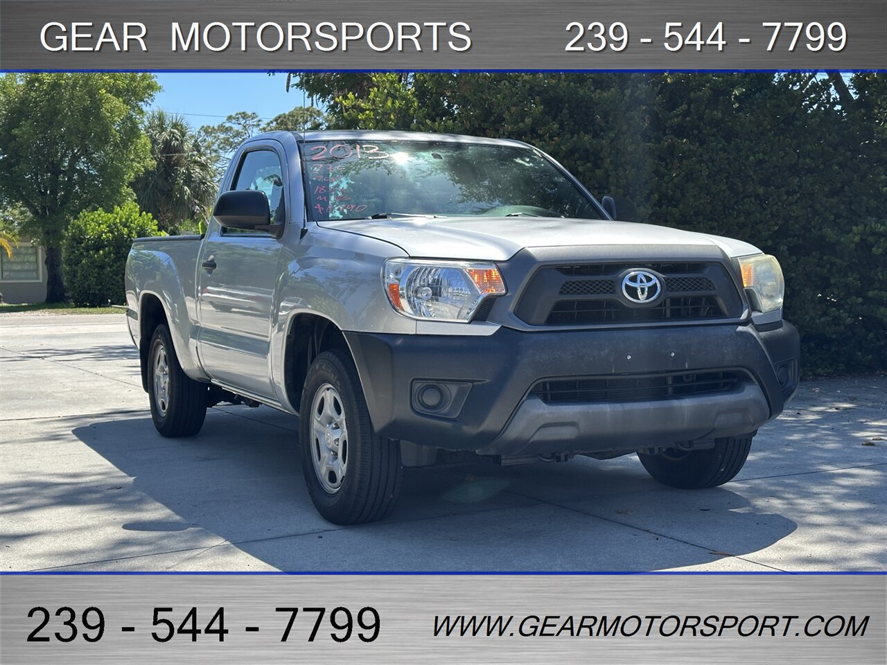 2013 Toyota Tacoma Standar Cab, 2.7L 4 Cylinder,   - Photo 1 - Estero, FL 33928