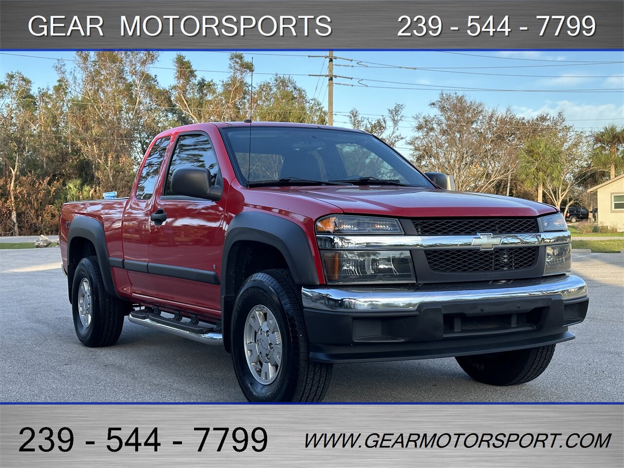 2007 Chevrolet Colorado LT Z71 3.7L I5 242hp RWD   - Photo 20 - Estero, FL 33928