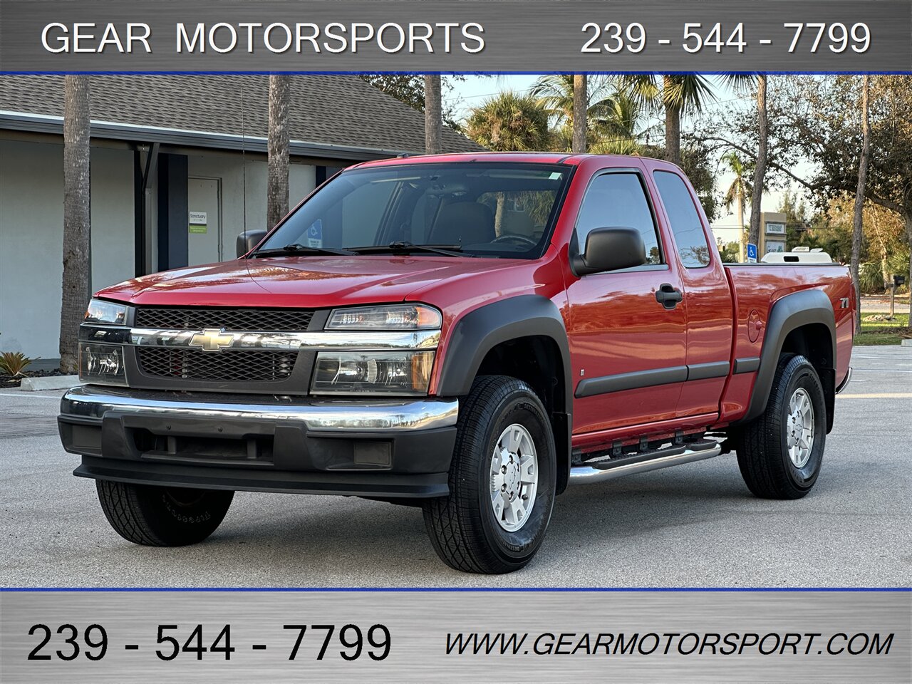 2007 Chevrolet Colorado LT Z71 3.7L I5 242hp RWD   - Photo 1 - Estero, FL 33928