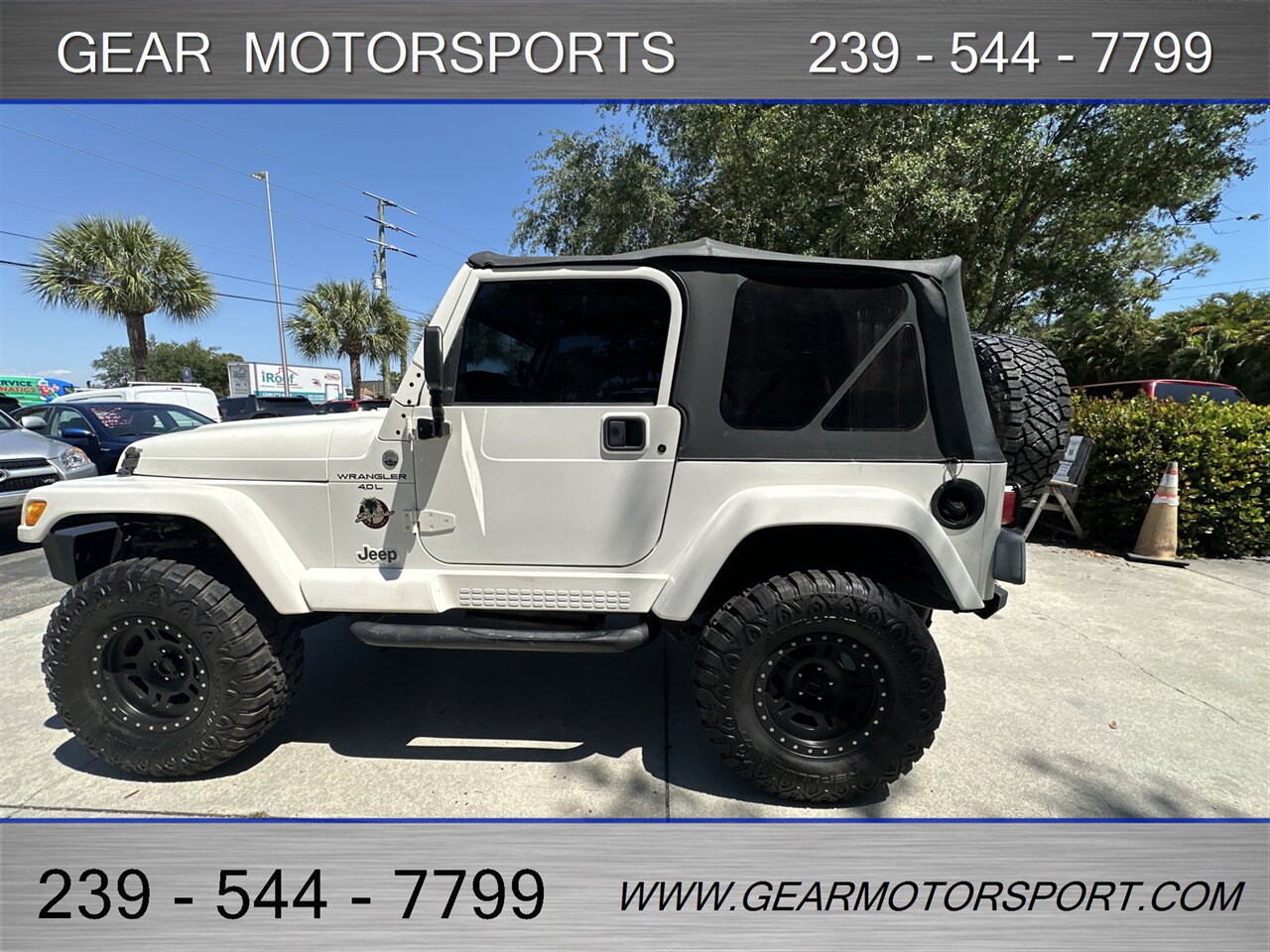 2001 Jeep Wrangler Sahara 4WD 4.0L 6 Cylinder, 5-Speed Manual   - Photo 24 - Estero, FL 33928