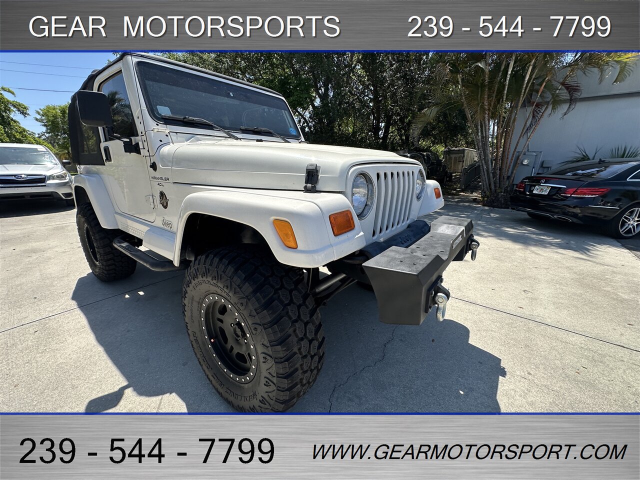 2001 Jeep Wrangler Sahara 4WD 4.0L 6 Cylinder, 5-Speed Manual   - Photo 14 - Estero, FL 33928