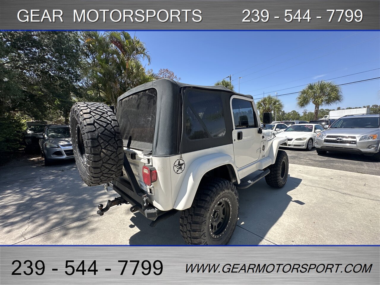 2001 Jeep Wrangler Sahara 4WD 4.0L 6 Cylinder, 5-Speed Manual   - Photo 18 - Estero, FL 33928