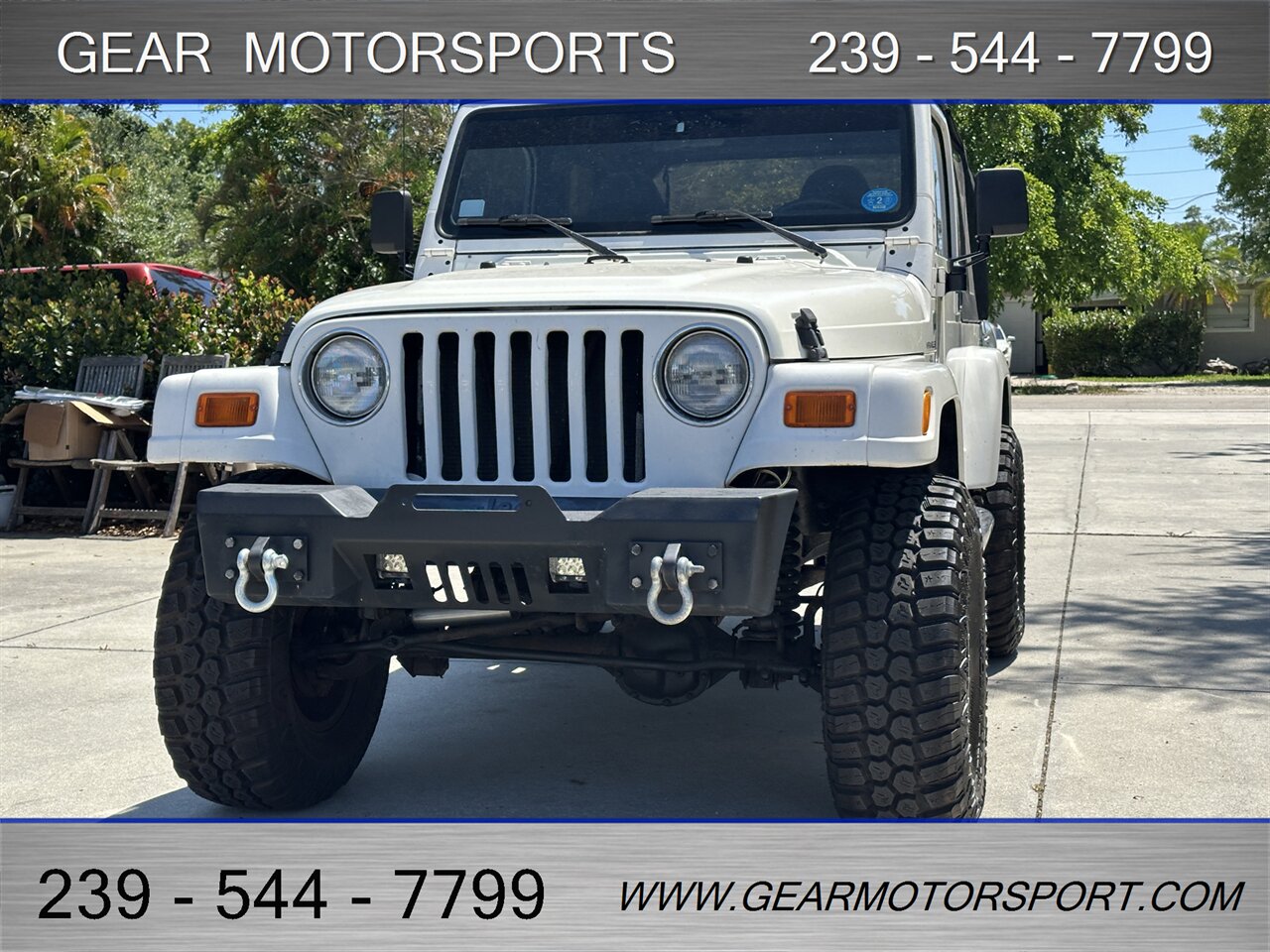 2001 Jeep Wrangler Sahara 4WD 4.0L 6 Cylinder, 5-Speed Manual   - Photo 3 - Estero, FL 33928