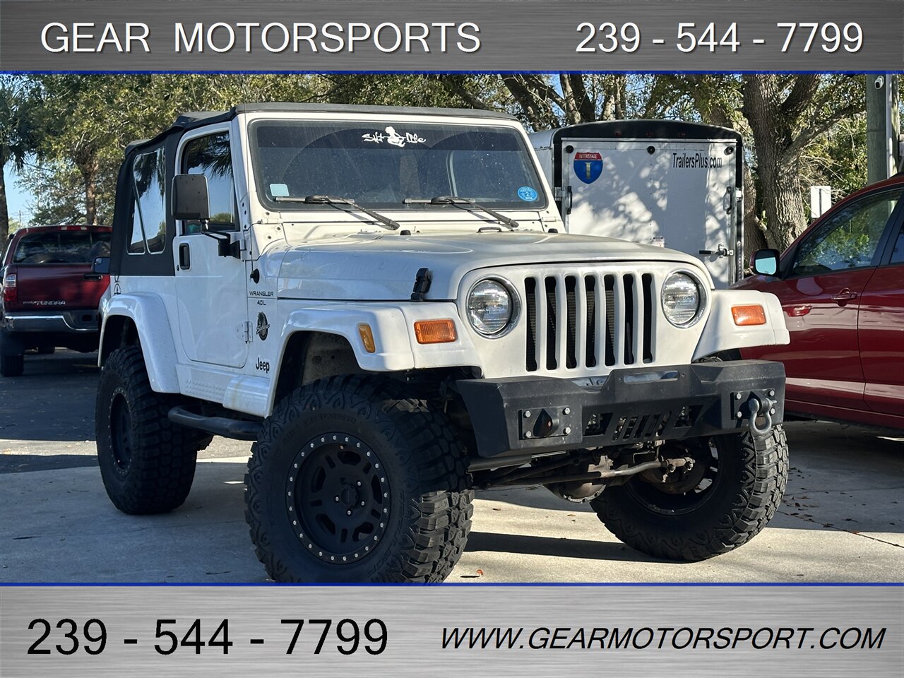 2001 Jeep Wrangler Sahara 4WD 4.0L 6 Cylinder, 5-Speed Manual   - Photo 1 - Estero, FL 33928