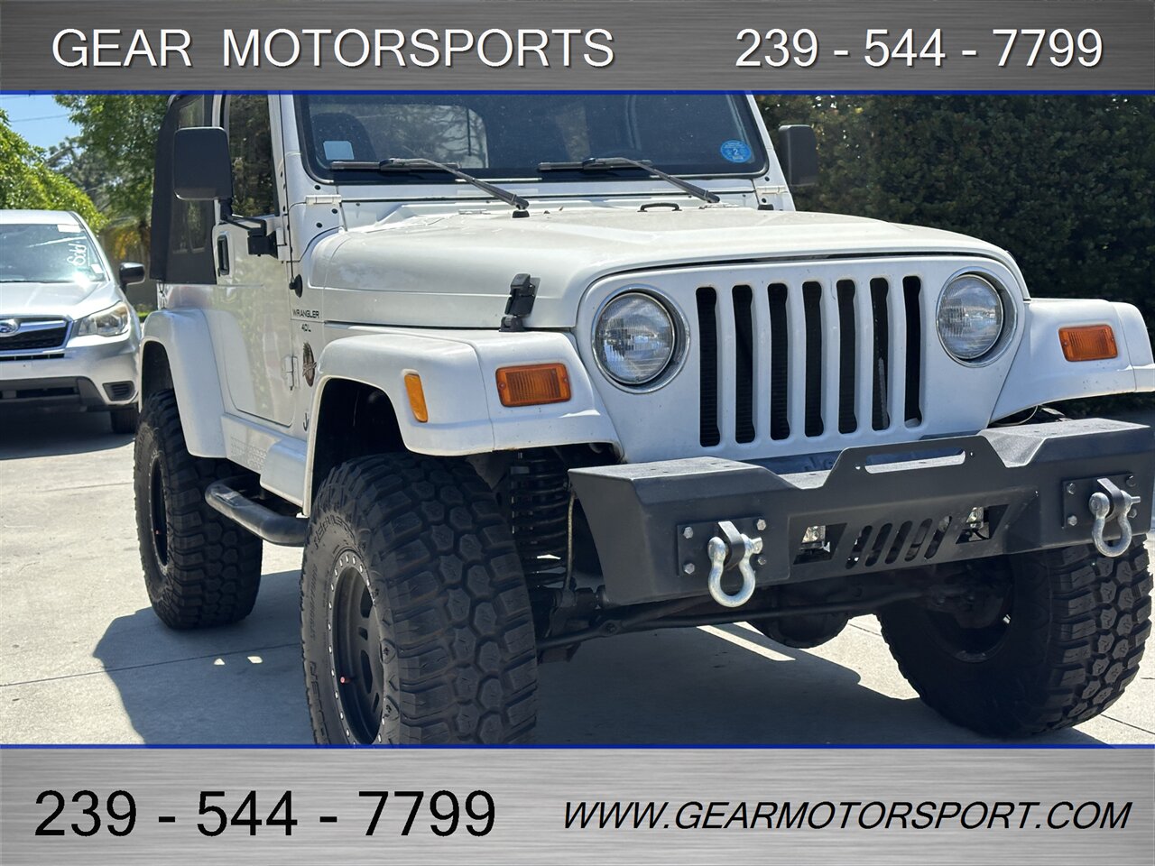 2001 Jeep Wrangler Sahara 4WD 4.0L 6 Cylinder, 5-Speed Manual   - Photo 12 - Estero, FL 33928
