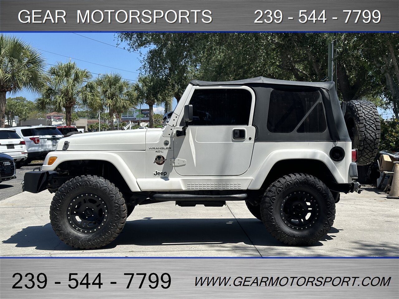 2001 Jeep Wrangler Sahara 4WD 4.0L 6 Cylinder, 5-Speed Manual   - Photo 8 - Estero, FL 33928