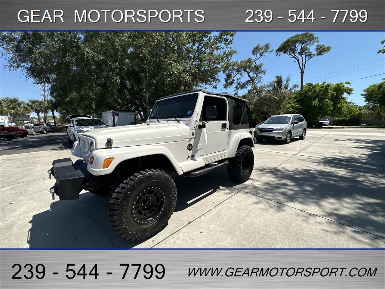 2001 Jeep Wrangler Sahara 4WD 4.0L 6 Cylinder, 5-Speed Manual   - Photo 26 - Estero, FL 33928