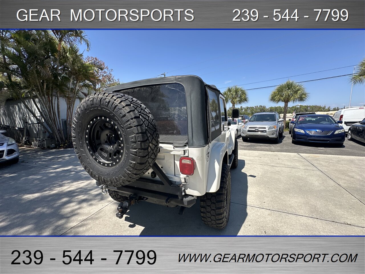 2001 Jeep Wrangler Sahara 4WD 4.0L 6 Cylinder, 5-Speed Manual   - Photo 19 - Estero, FL 33928