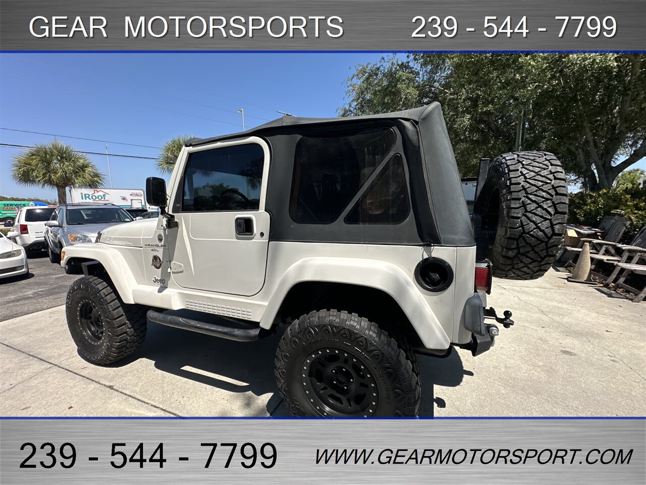2001 Jeep Wrangler Sahara 4WD 4.0L 6 Cylinder, 5-Speed Manual   - Photo 23 - Estero, FL 33928