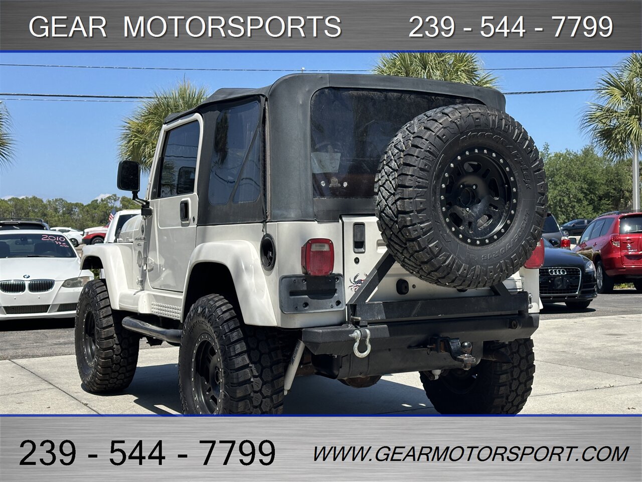 2001 Jeep Wrangler Sahara 4WD 4.0L 6 Cylinder, 5-Speed Manual   - Photo 7 - Estero, FL 33928